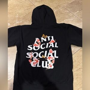 Anti social social club hoodie size medium